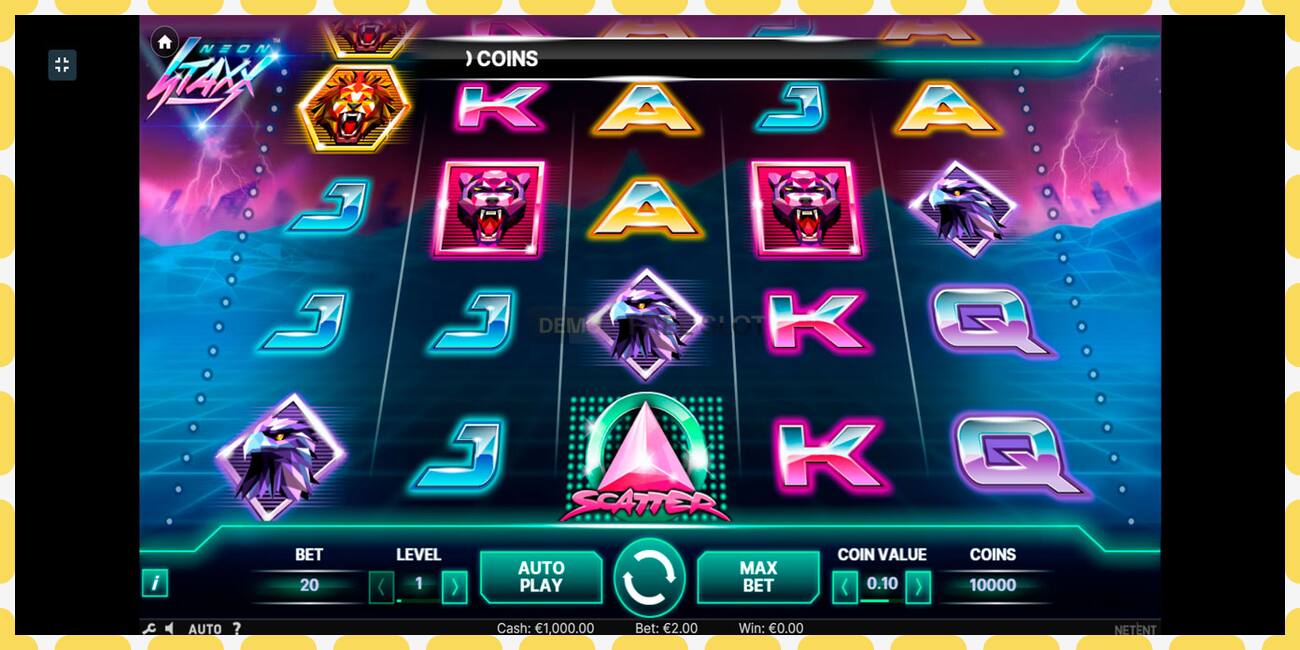 Demo slot Neon Staxx free and without registration, picture - 1