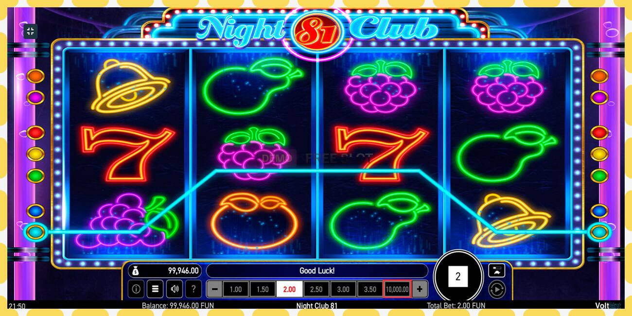 Demo slot Night Club 81 free and without registration, picture - 1