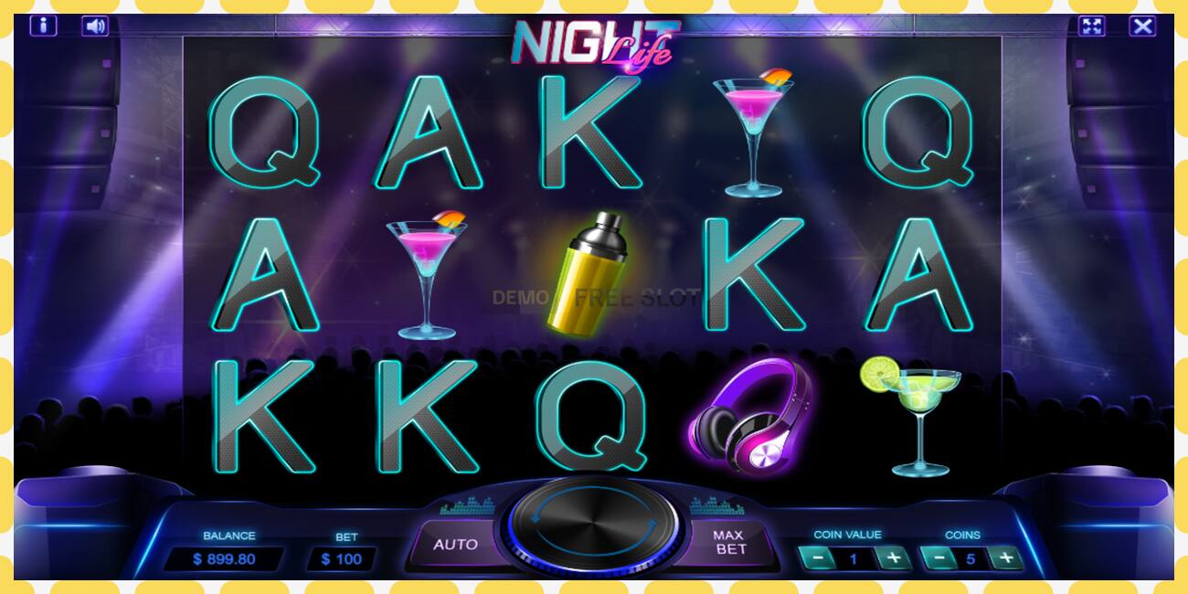 Demo slot Night Life free and without registration, picture - 1