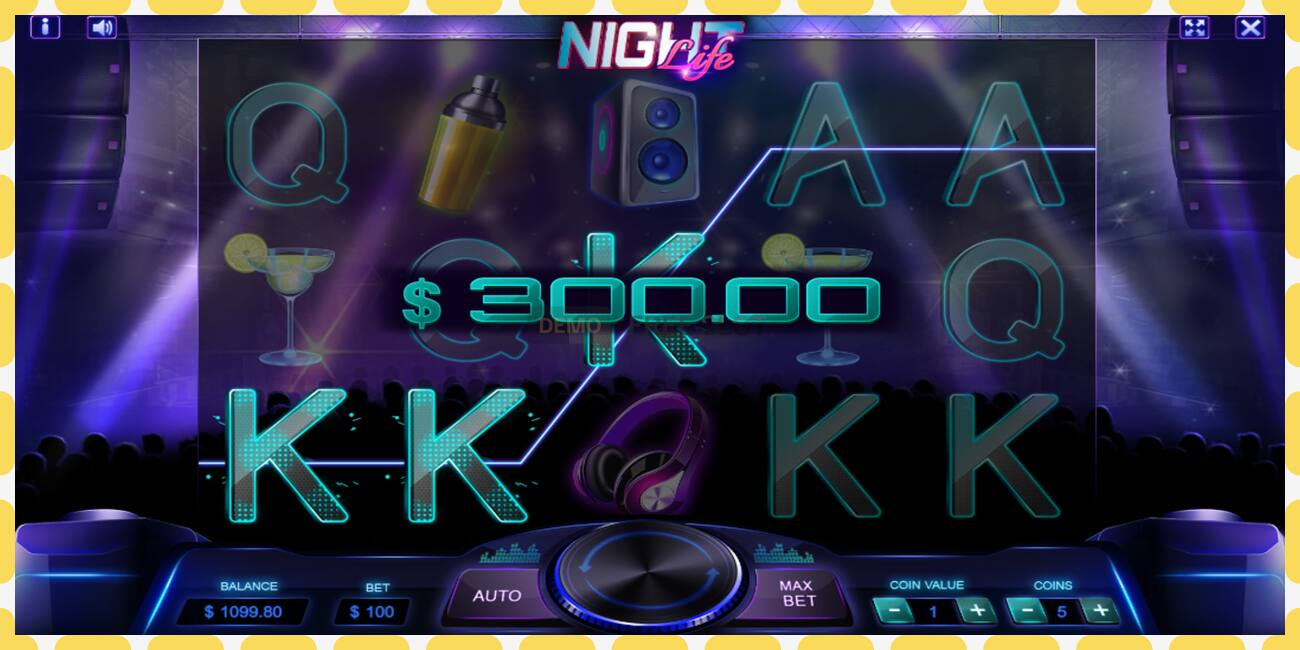 Demo slot Night Life free and without registration, picture - 1