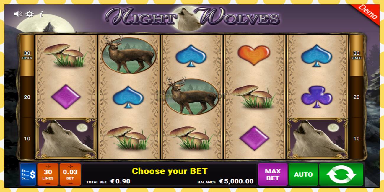 Demo slot Night Wolves free and without registration, picture - 1