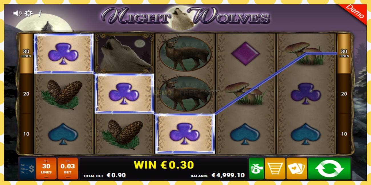 Demo slot Night Wolves free and without registration, picture - 1