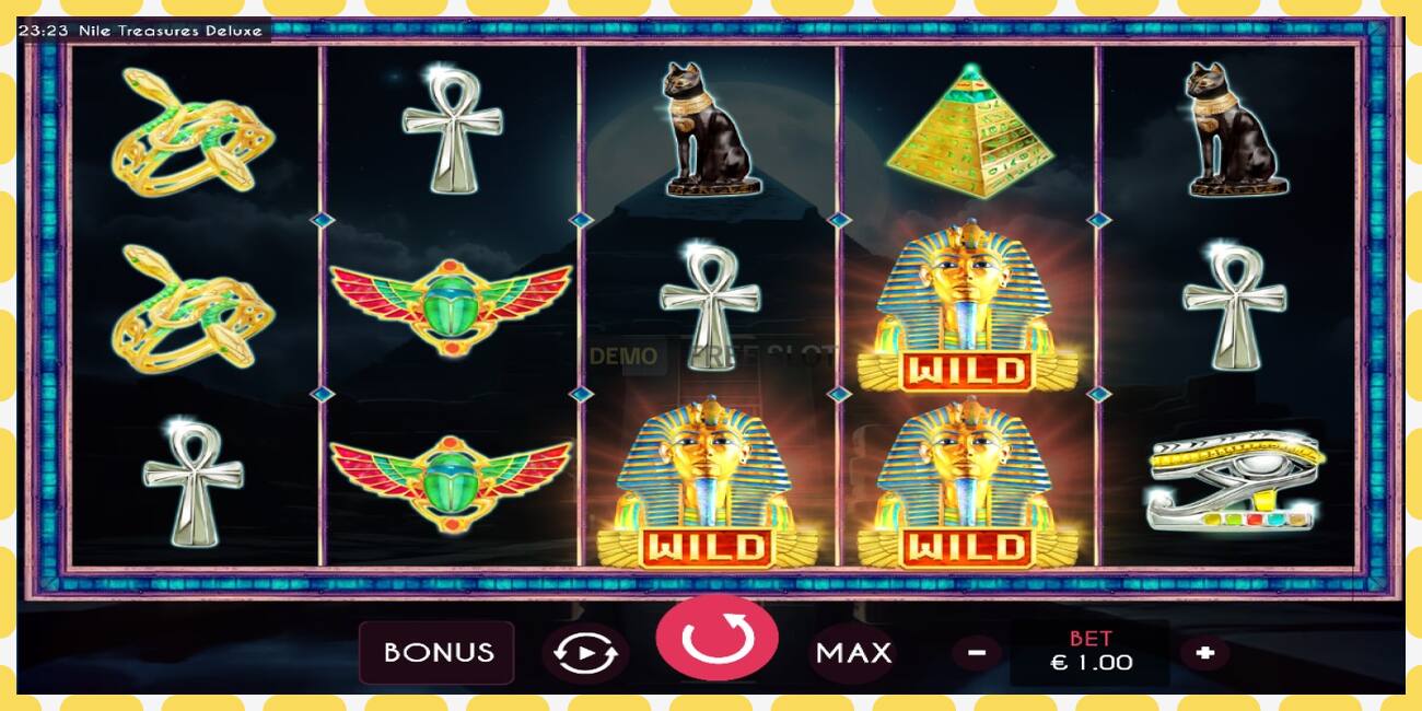 Demo-spor Nile Treasures Deluxe gratis og uten registrering, bilde - 1