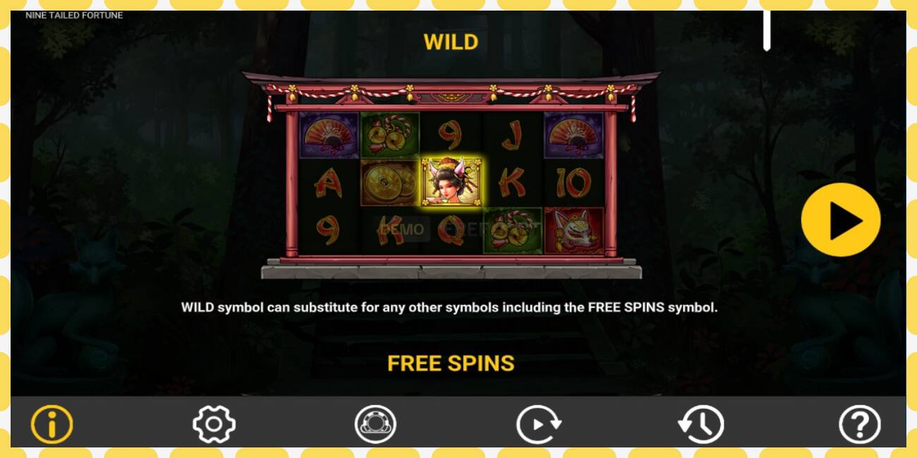 Demo slot Nine Tailed Fortune ingyenes és regisztráció nélkül, kép - 1