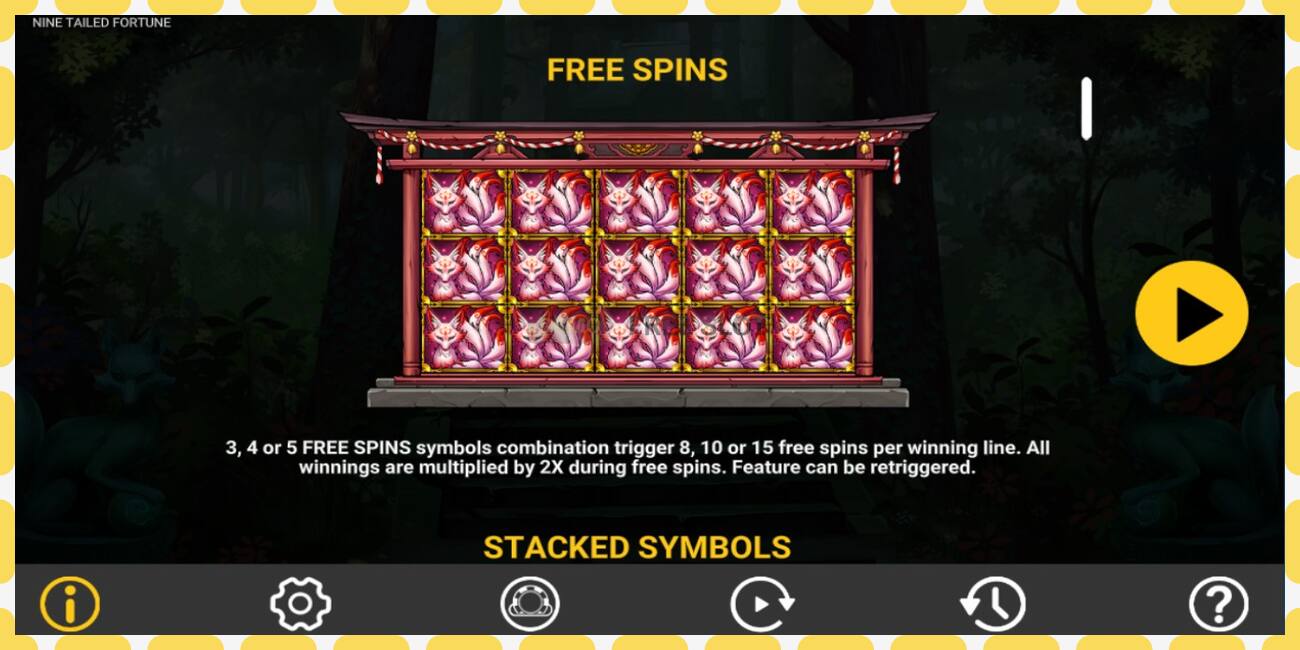 Demo slot Nine Tailed Fortune ingyenes és regisztráció nélkül, kép - 1