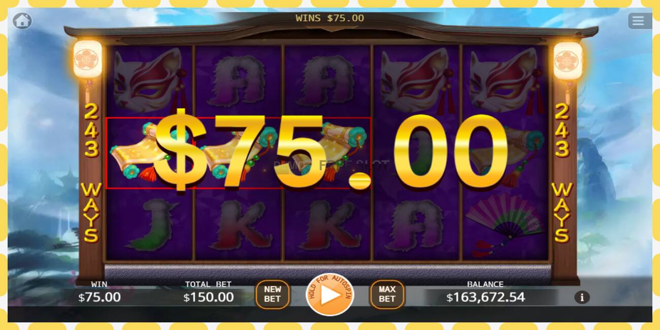 Demo slot Nine Tailed Fox free and without registration, picture - 1