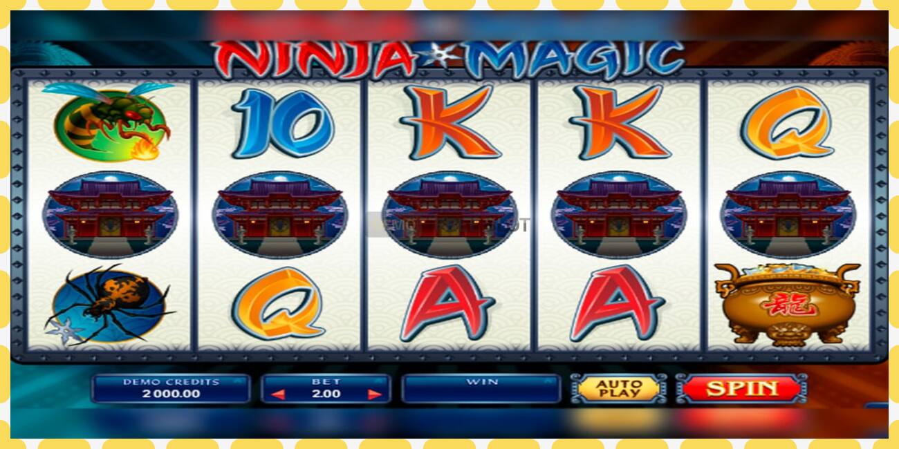 Demo slots Ninja Magic bezmaksas un bez reģistrācijas, attēlu - 1