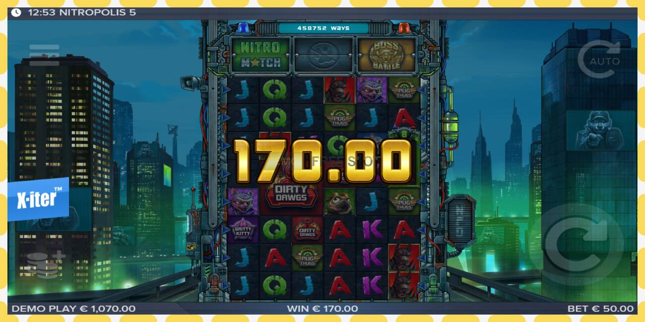 Demo slot Nitropolis 5 නොමිලේ සහ ලියාපදිංචියකින් තොරව, පින්තූරය - 1