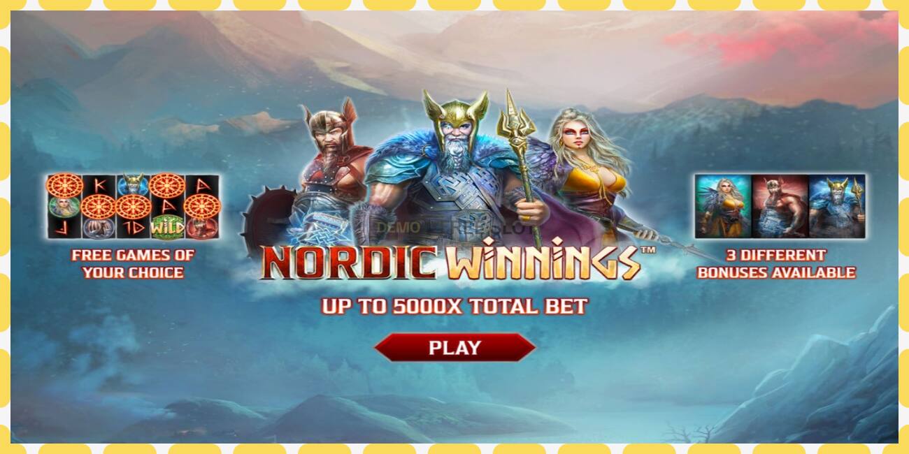 Demo slot Nordic Winnings free and without registration, picture - 1