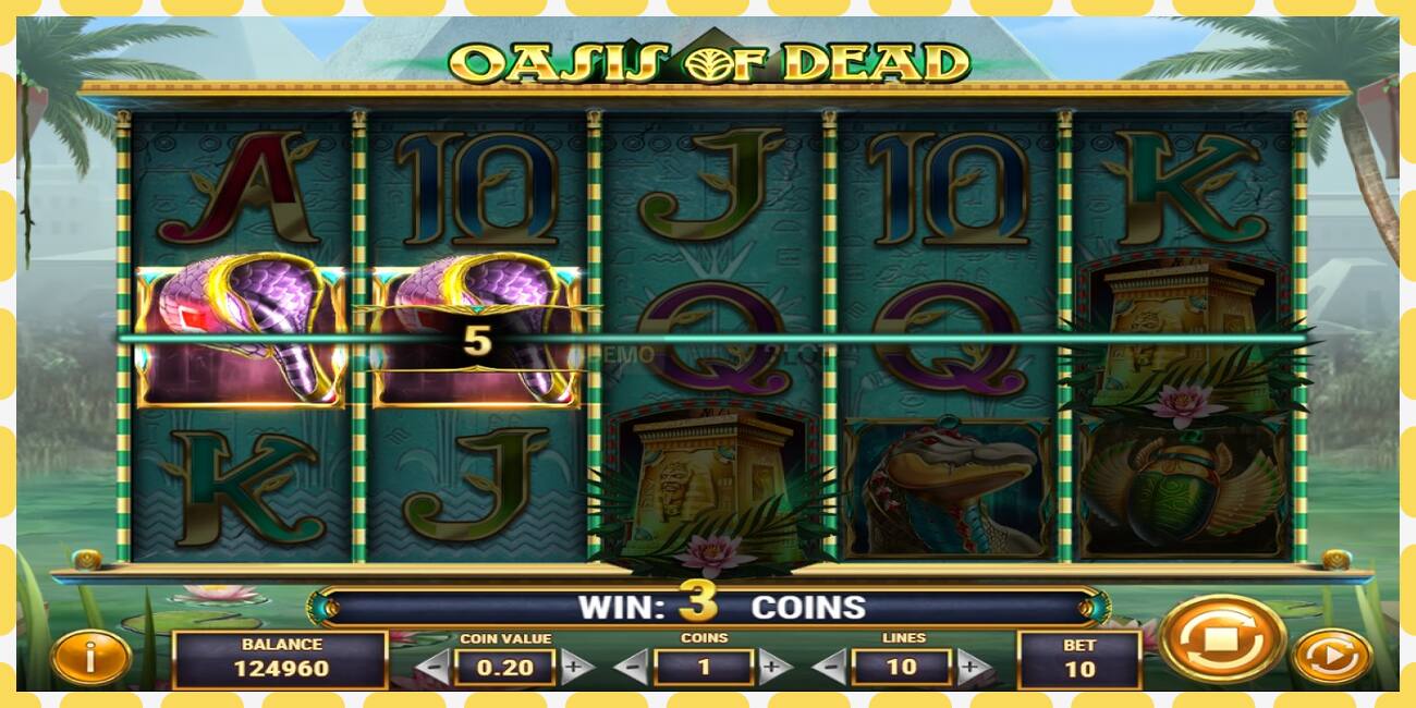 Slot demo Oasis of Dead gratuit și fără înregistrare, imagine - 1