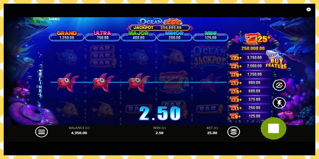 Demo slot Ocean 777 free and without registration, picture - 1