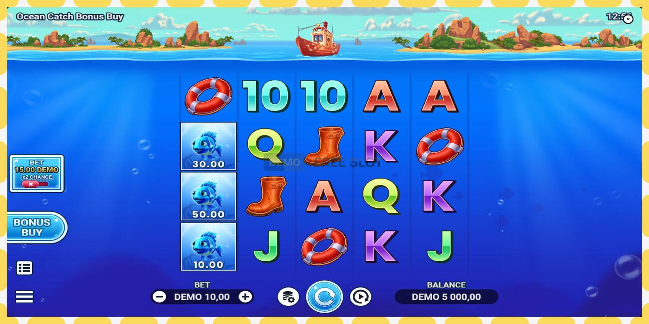 Slot de demonstração Ocean Catch Bonus Buy grátis e sem registro, foto - 1