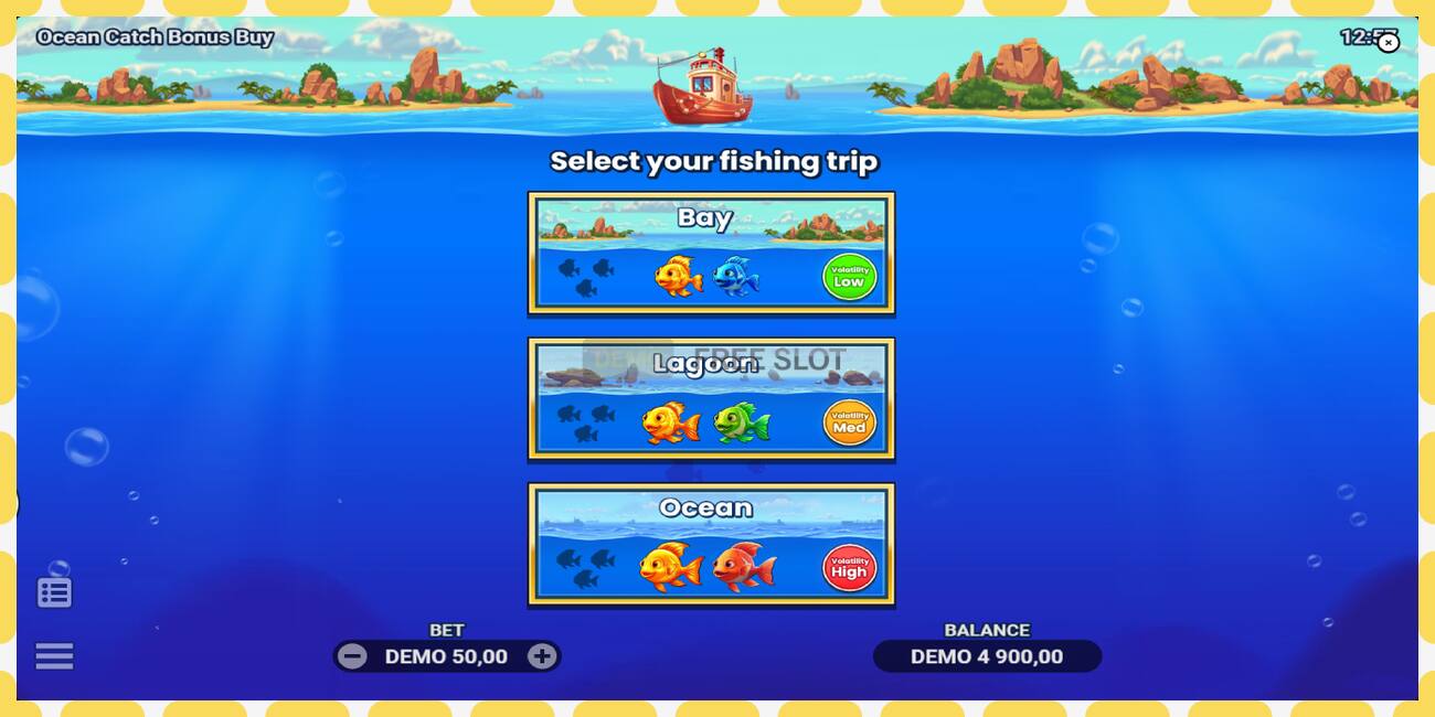 Slot de demonstração Ocean Catch Bonus Buy grátis e sem registro, foto - 1