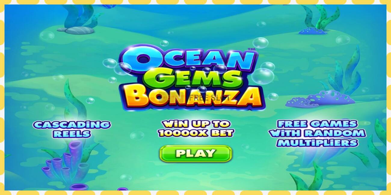 Slot de demonstração Ocean Gems Bonanza grátis e sem registro, foto - 1