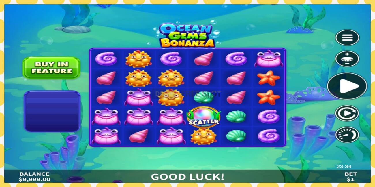 Slot de demonstração Ocean Gems Bonanza grátis e sem registro, foto - 1