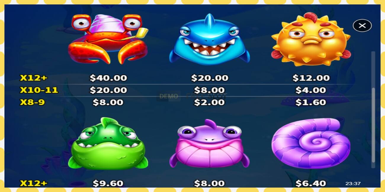 Slot de demonstração Ocean Gems Bonanza grátis e sem registro, foto - 1