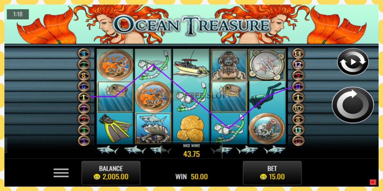 Demo slot Ocean Treasure free and without registration, picture - 1