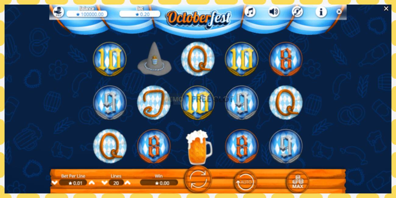 Demo slot Octoberfest free and without registration, picture - 1