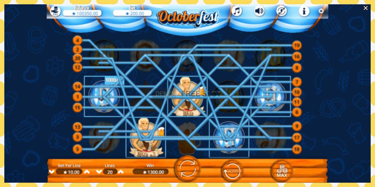 Demo slot Octoberfest free and without registration, picture - 1