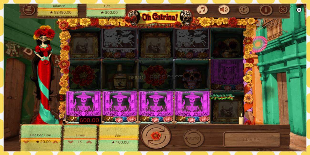 Demo slot Oh Catrina free and without registration, picture - 1