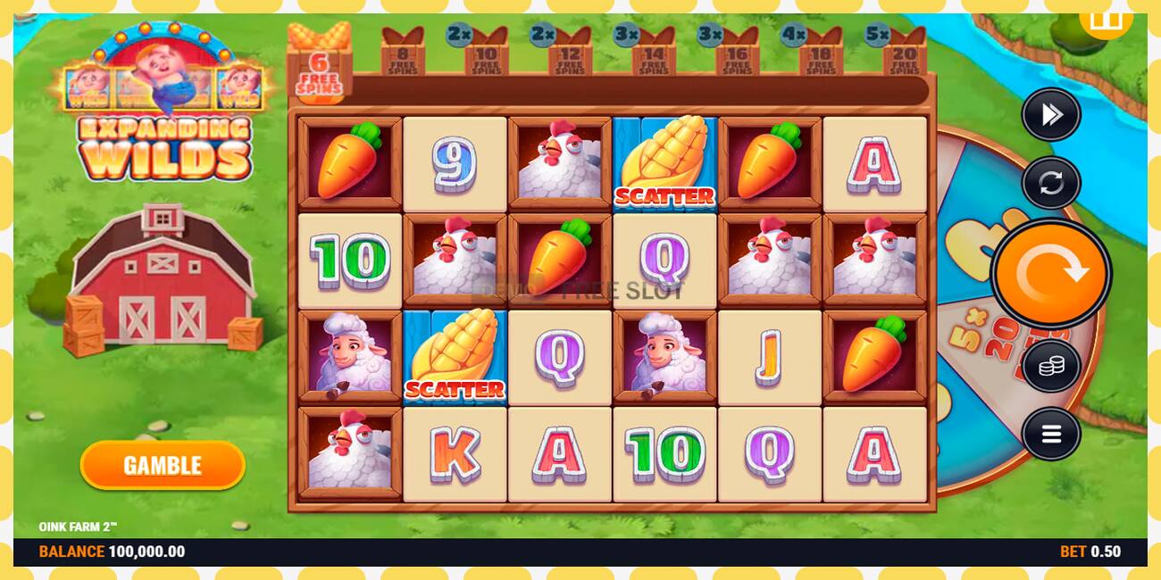 Slot dimostrativo Oink Farm 2 gratuito e senza registrazione, immagine - 1