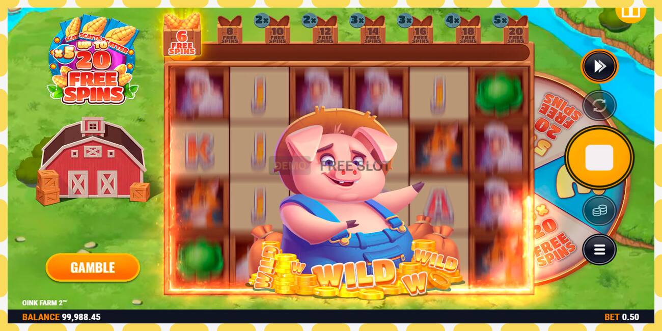 Slot dimostrativo Oink Farm 2 gratuito e senza registrazione, immagine - 1