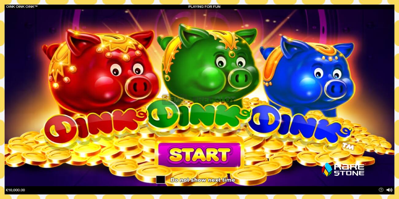 Demo slot Oink Oink Oink gratis och utan registrering, bild - 1