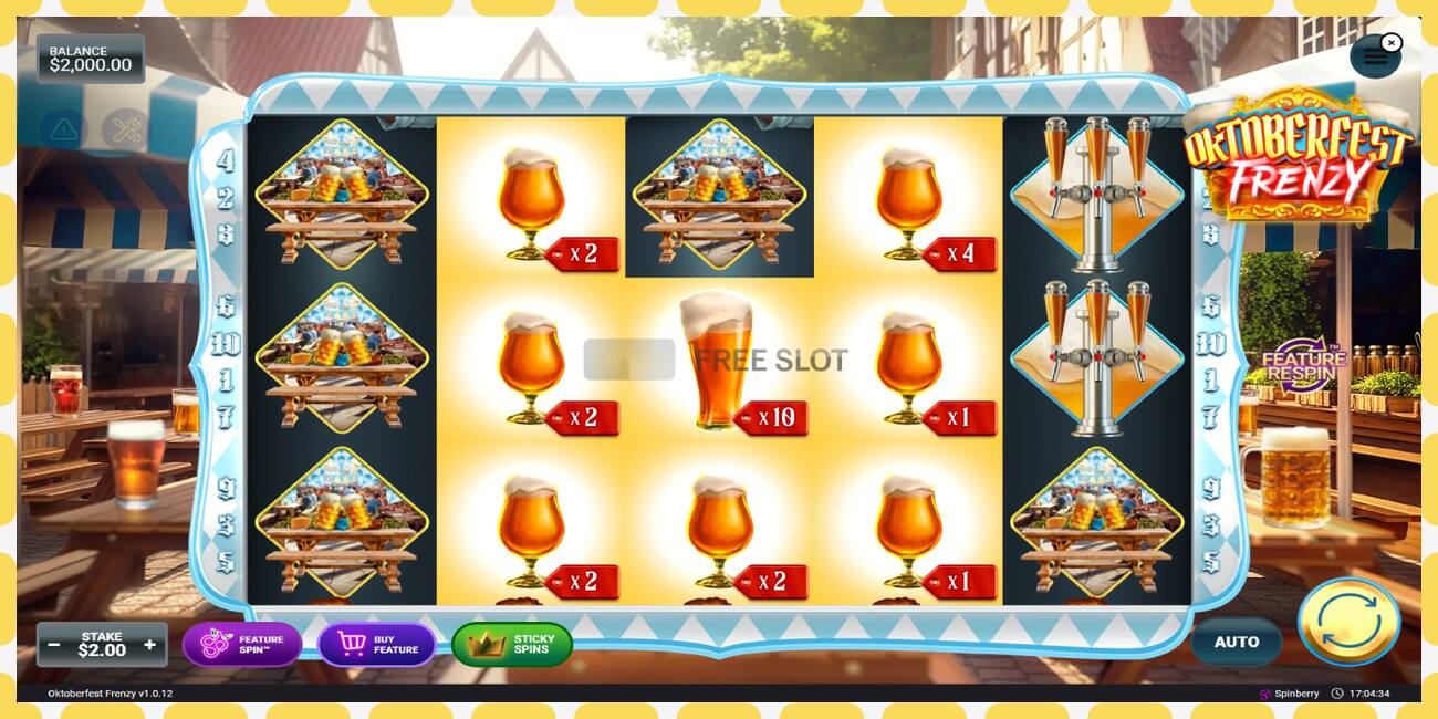 Demo slot Oktoberfest Frenzy free and without registration, picture - 1