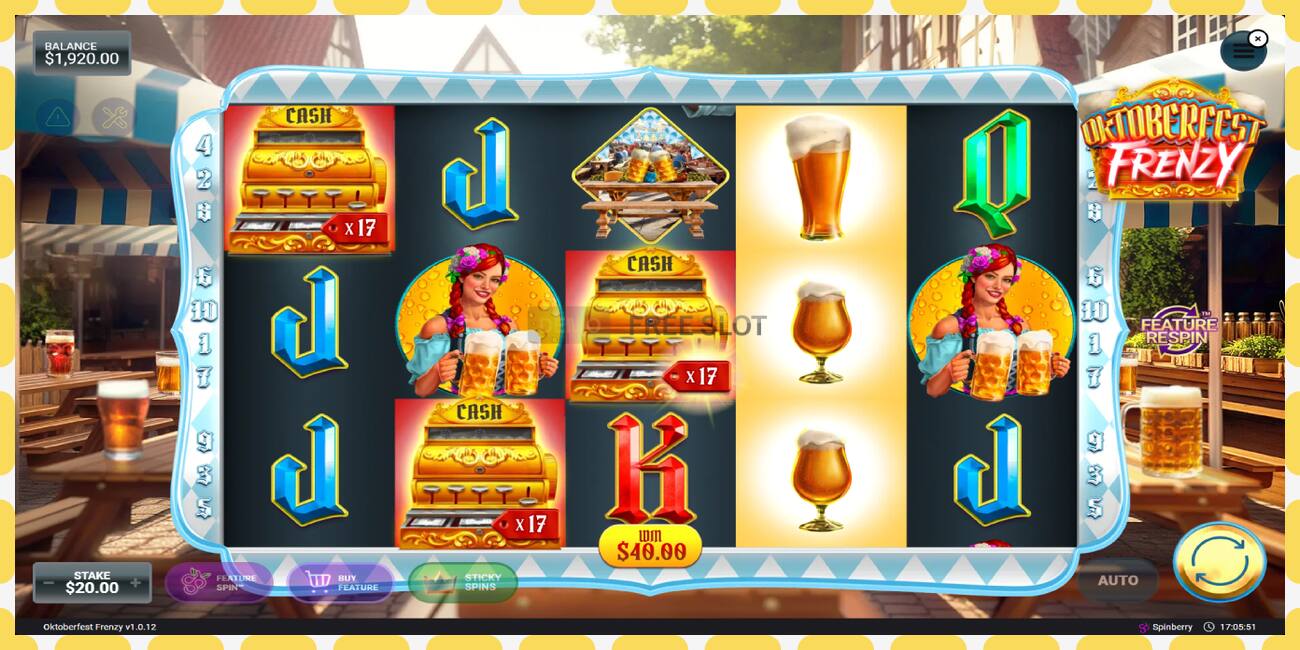 Demo slot Oktoberfest Frenzy free and without registration, picture - 1