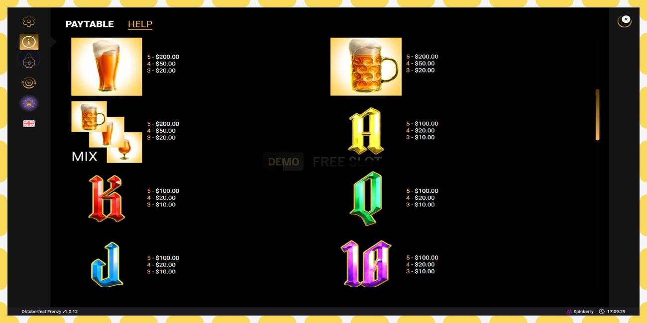 Demo slot Oktoberfest Frenzy free and without registration, picture - 1