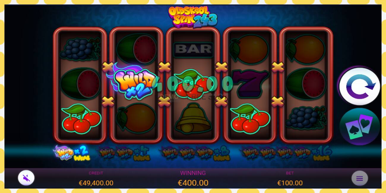 Slot demo Oldskool Spin 243 gratuit și fără înregistrare, imagine - 1