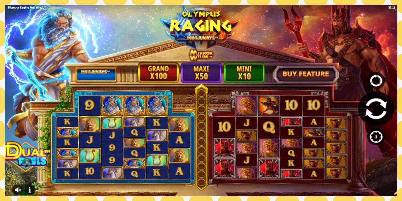 Demo-slot Olympus Raging Megaways gratis en zonder registratie, afbeelding - 1