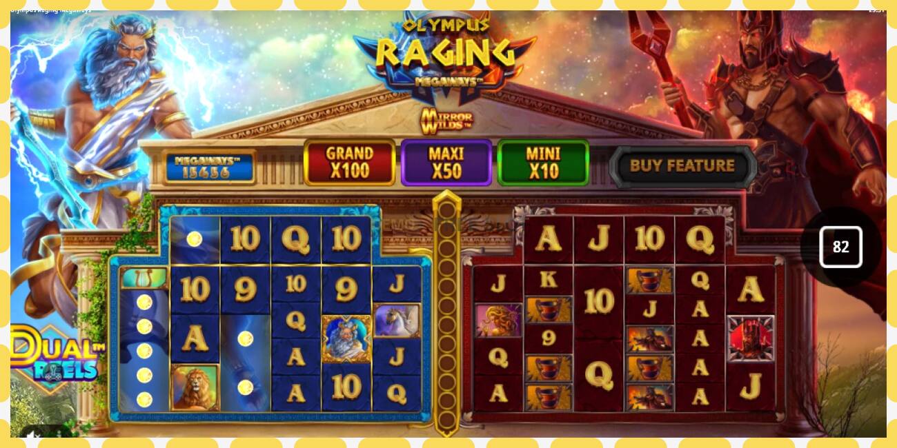 Demo-slot Olympus Raging Megaways gratis en zonder registratie, afbeelding - 1