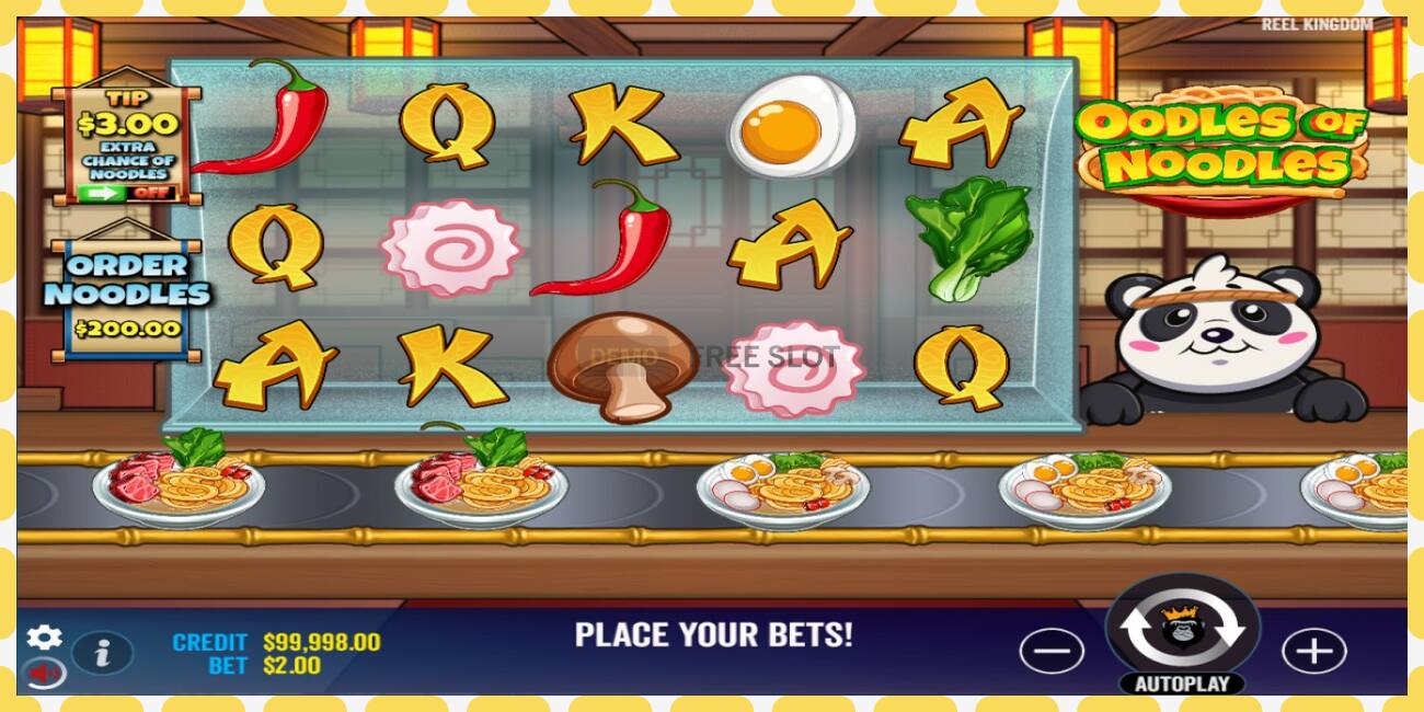 Demo slot Oodles of Noodles free and without registration, picture - 1