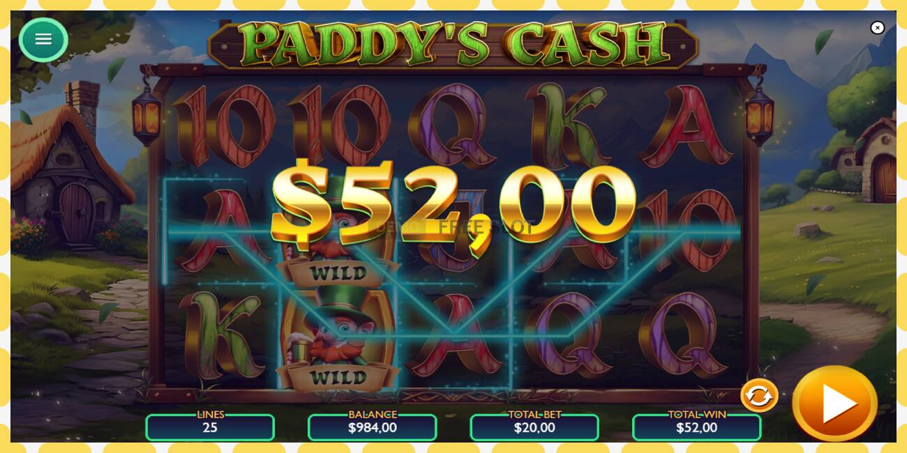 Demo slots Paddys Cash bezmaksas un bez reģistrācijas, attēlu - 1