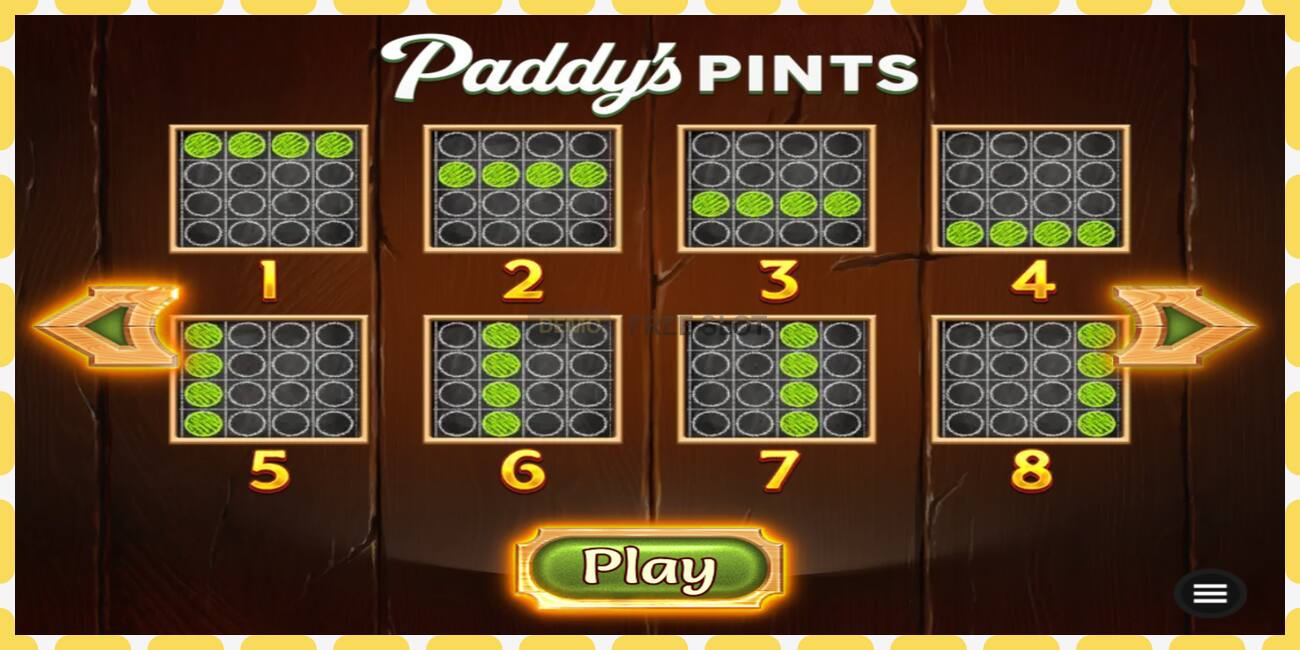 Sliotán taispeána Paddys Pints saor in aisce agus gan chlárú, pictiúr - 1