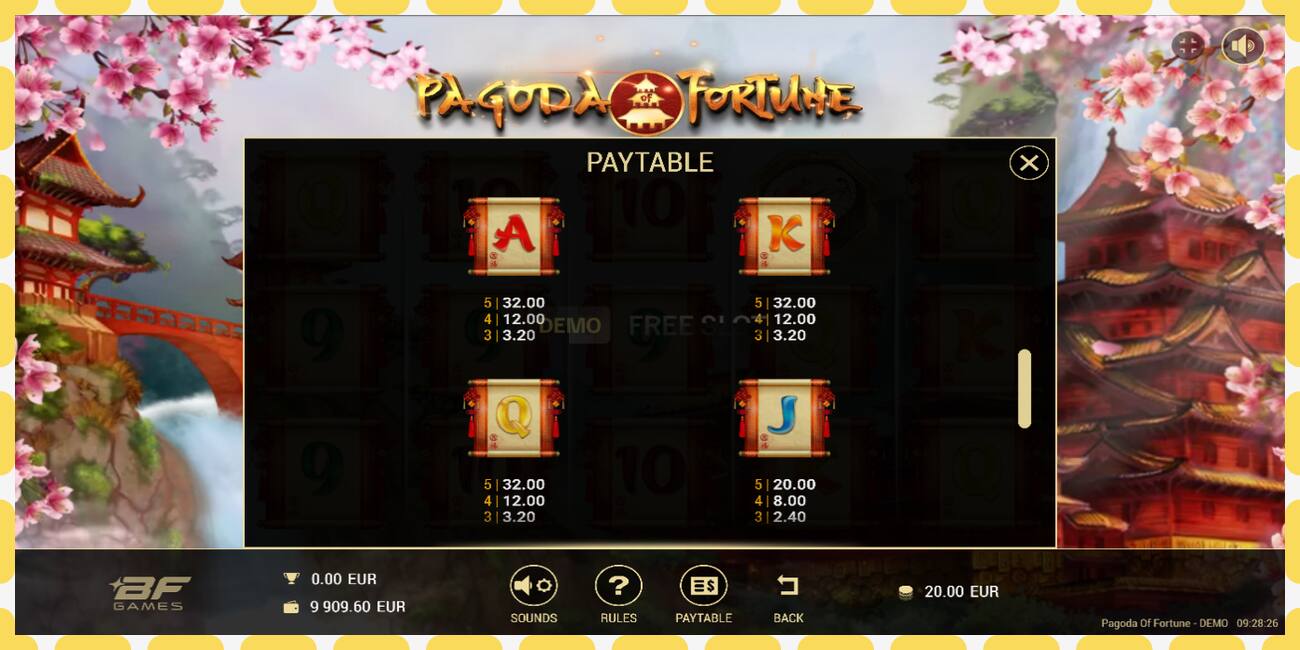 Demo slot Pagoda of Fortune free and without registration, picture - 1