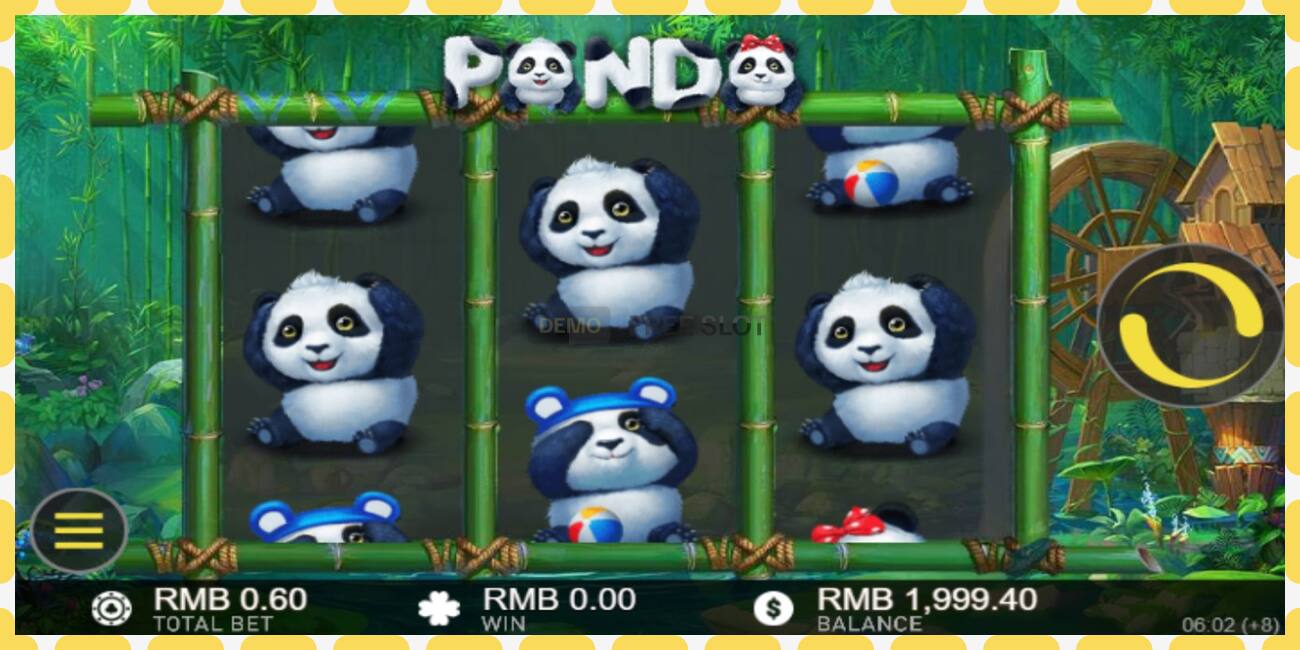 Demo slot Panda නොමිලේ සහ ලියාපදිංචියකින් තොරව, පින්තූරය - 1