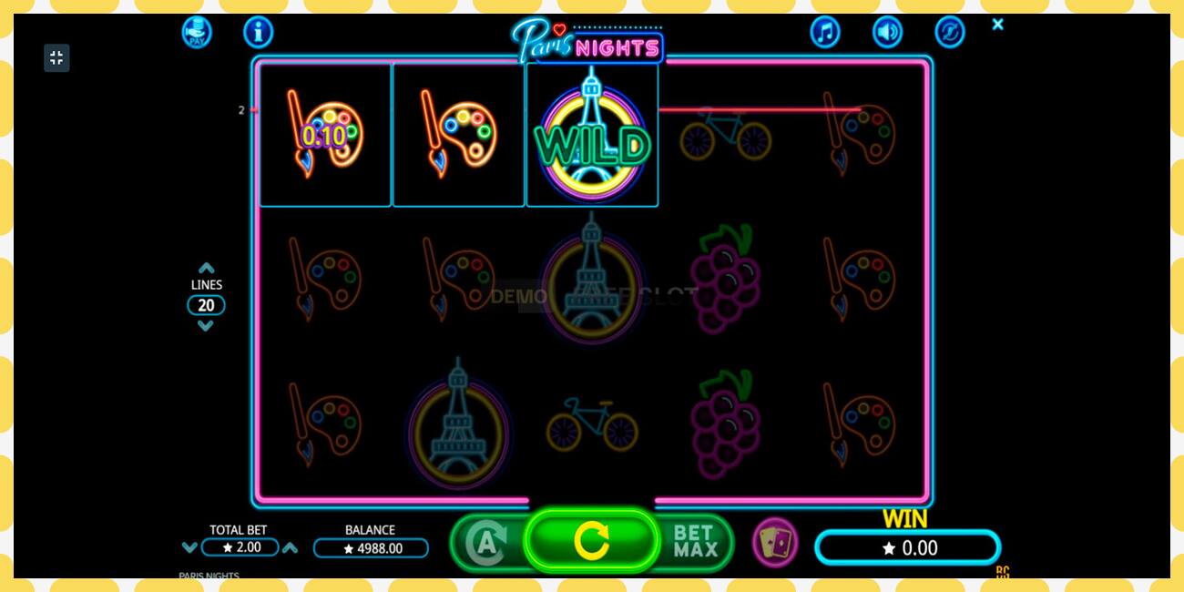 Demo slot Paris Nights free and without registration, picture - 1