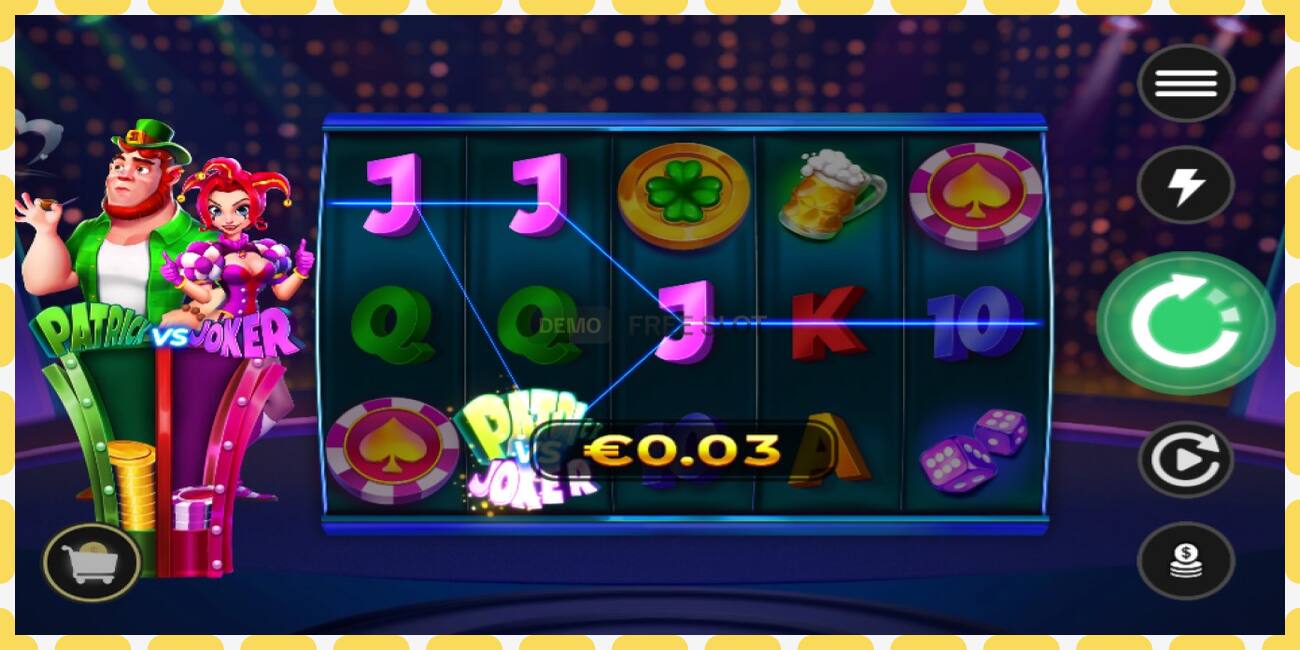 Demo slot Patrick vs Joker free and without registration, picture - 1