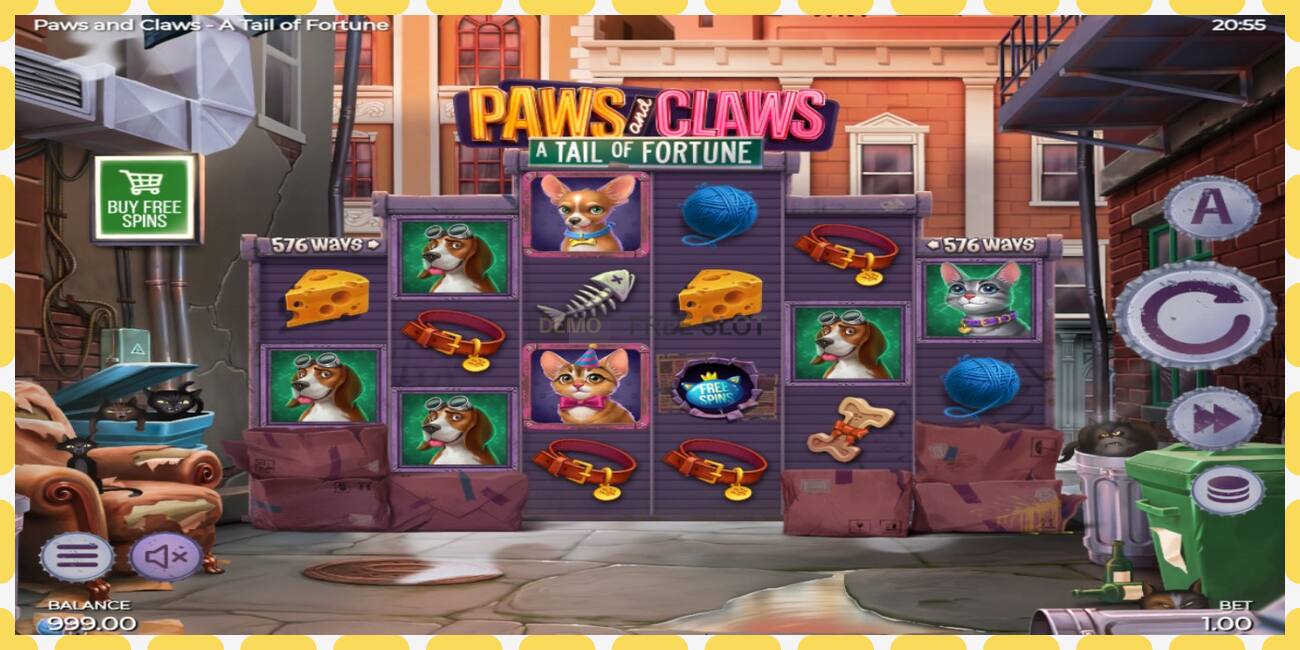 Demo lizdas Paws and Claws: A Tail of Fortune nemokamai ir be registracijos, paveikslėlį - 1