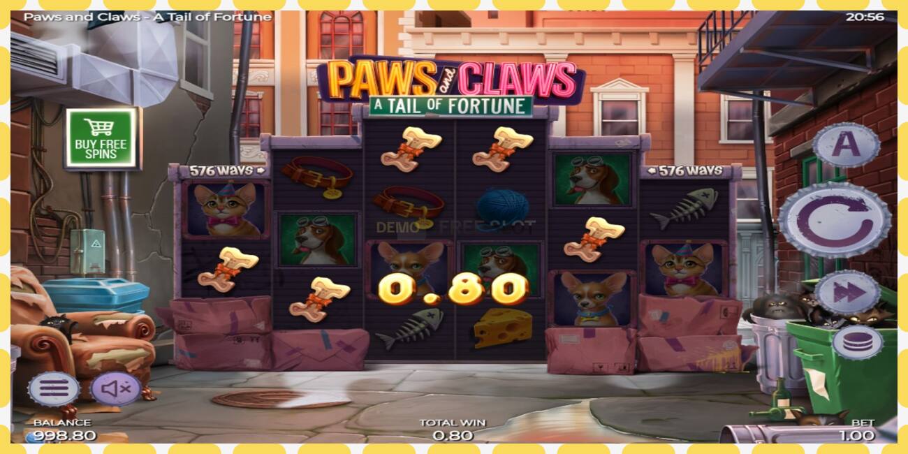 Demo lizdas Paws and Claws: A Tail of Fortune nemokamai ir be registracijos, paveikslėlį - 1