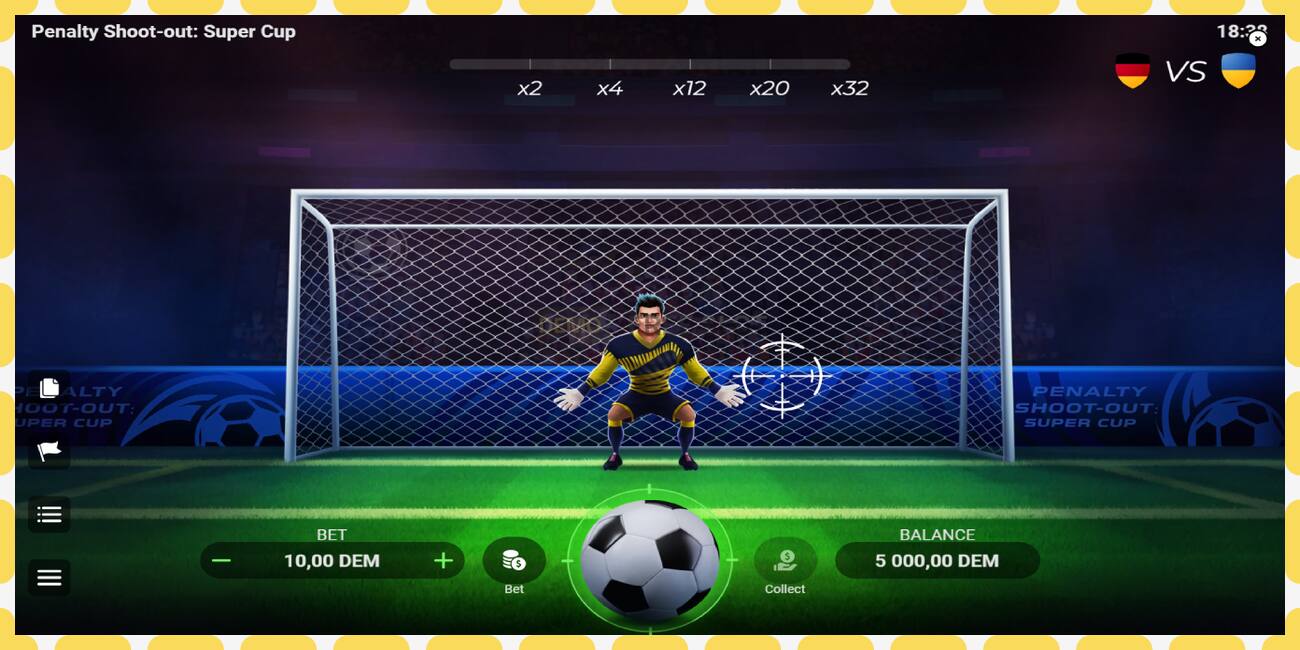 Demo slot Penalty Shoot-Out: Super Cup free and without registration, picture - 1