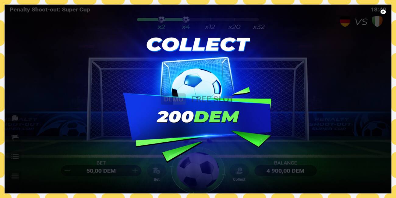 Demo slot Penalty Shoot-Out: Super Cup free and without registration, picture - 1