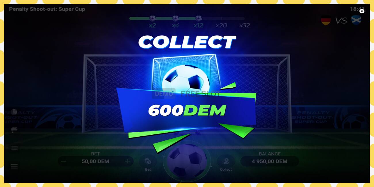 Demo slot Penalty Shoot-Out: Super Cup free and without registration, picture - 1