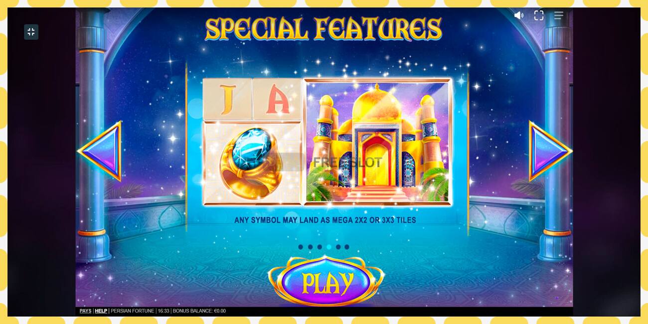 Demo slot Persian Fortune free and without registration, picture - 1