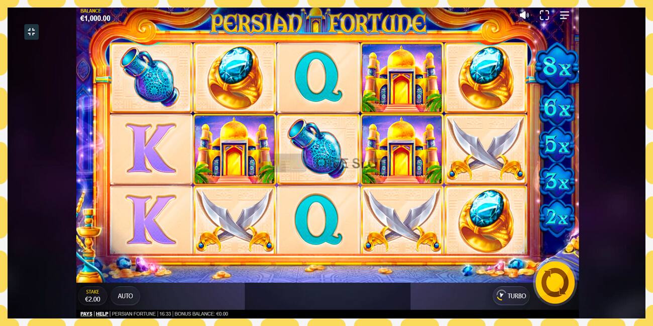 Demo slot Persian Fortune free and without registration, picture - 1