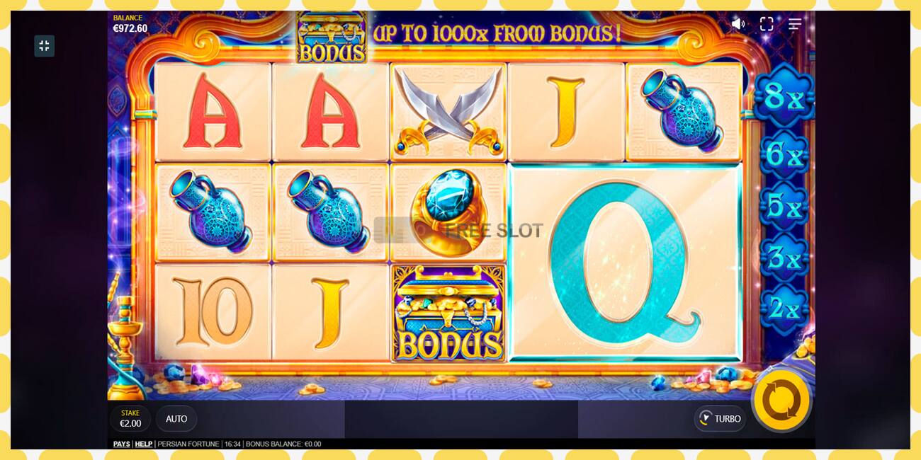 Demo slot Persian Fortune free and without registration, picture - 1