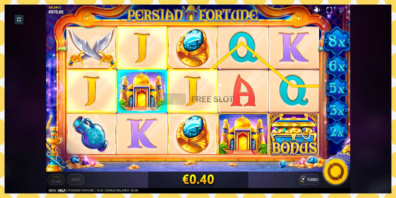 Demo slot Persian Fortune free and without registration, picture - 1