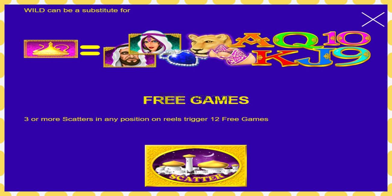 Demo slot Persian Nights free and without registration, picture - 1